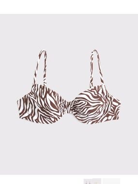 Abercrombie & Fitch Ruched Underwire Bikini Top